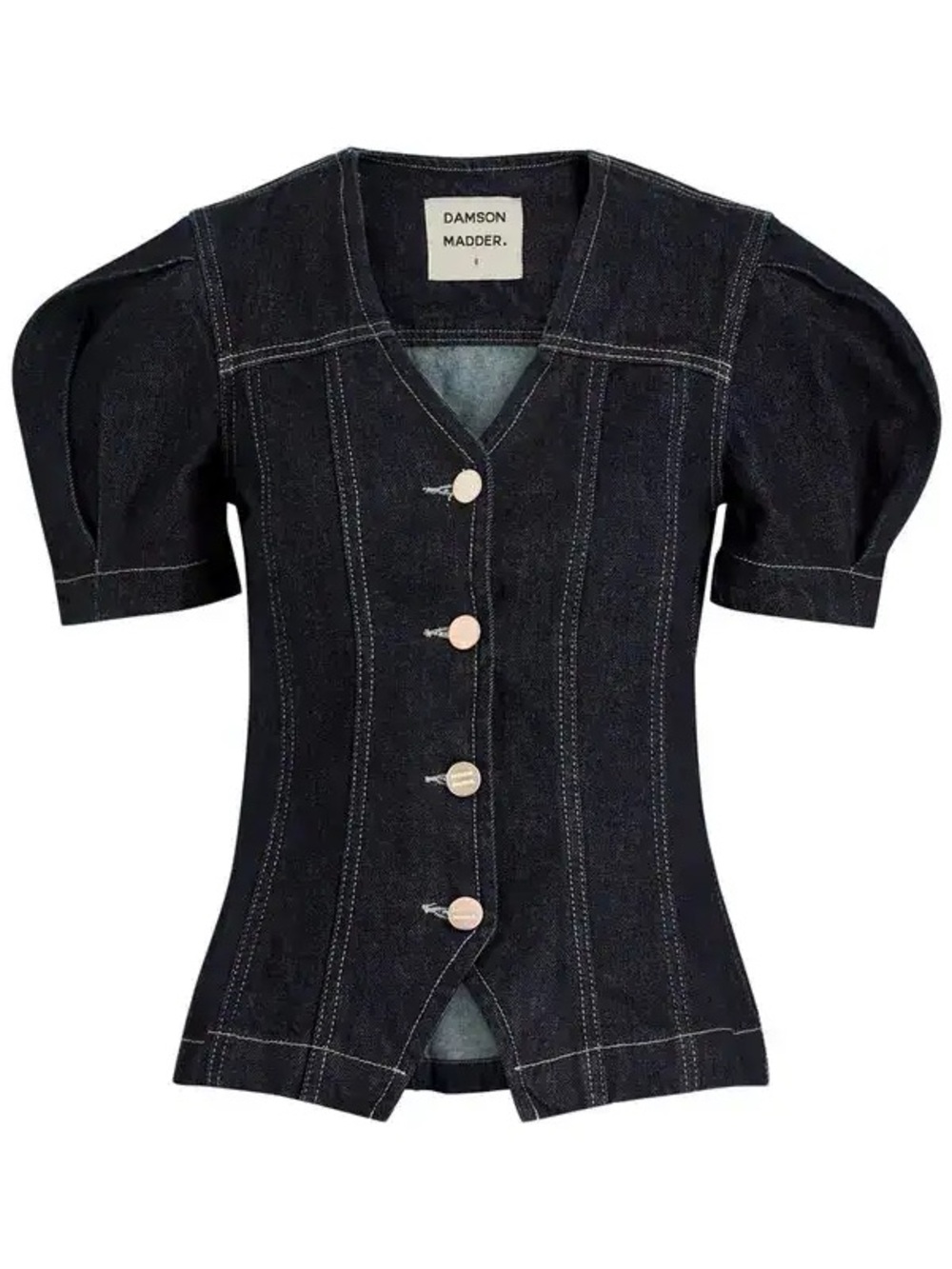Damson Madder Denim Shell Top UK 8/US 6